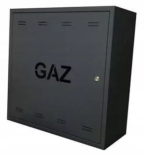 Plynový box 60 X 60 X 25 ANTRACIT, nápis GAS